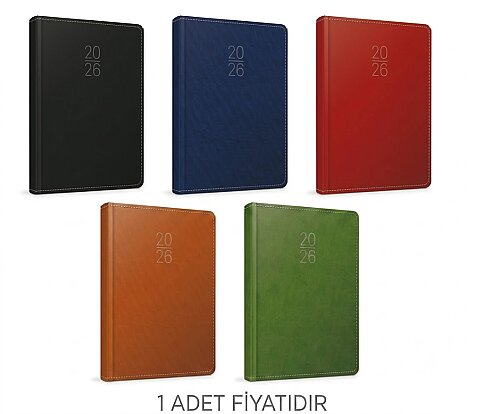 GIPTA 100-ETK EKO GÜNLÜK AJANDA 14x20 TERMO DERİ (0100ETK-2022) - 1