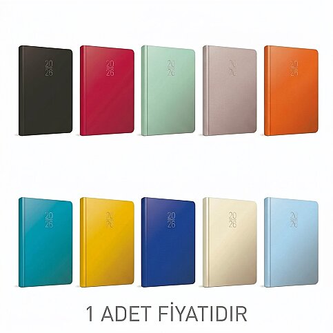 GIPTA 106-ECK EKO GÜNLÜK AJANDA 17x24 ÇİZGİLİ SERT KAPAK (0106ECK-2022) - 1