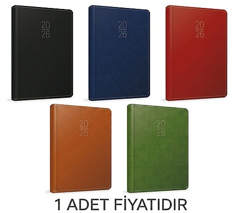 GIPTA 106-ETK EKO GÜNLÜK AJANDA 17x24 ÇİZGİLİ SERT KAPAK (0106ETK-2022) - 1