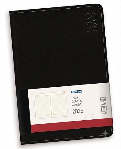 GIPTA 109-SNK SUNDAY GÜNLÜK AJANDA 17x24 (0109SNK-2021) - 1