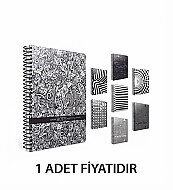 GIPTA 1197 HOPE SPİRALLİ DEFTER 19x26 KARELİ 100 YAPRAK (1197000-2011) - GIPTA