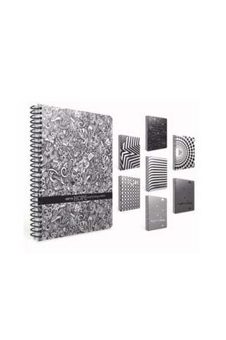 Gıpta Hope Spiralli Defter A6 Kareli 80 Yaprak (1199) - 1