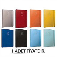GIPTA 139-ERK EKO CİLT BEZLİ GÜNLÜK AJANDA 13x21 (0139ERK-2021) - GIPTA