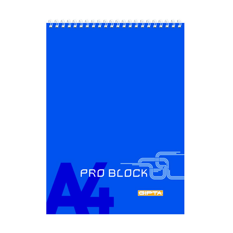 GIPTA PRO-BLOCK SPİRALLİ BLOKNOT A5 ÇİZGİLİ 40 YAPRAK (1400)