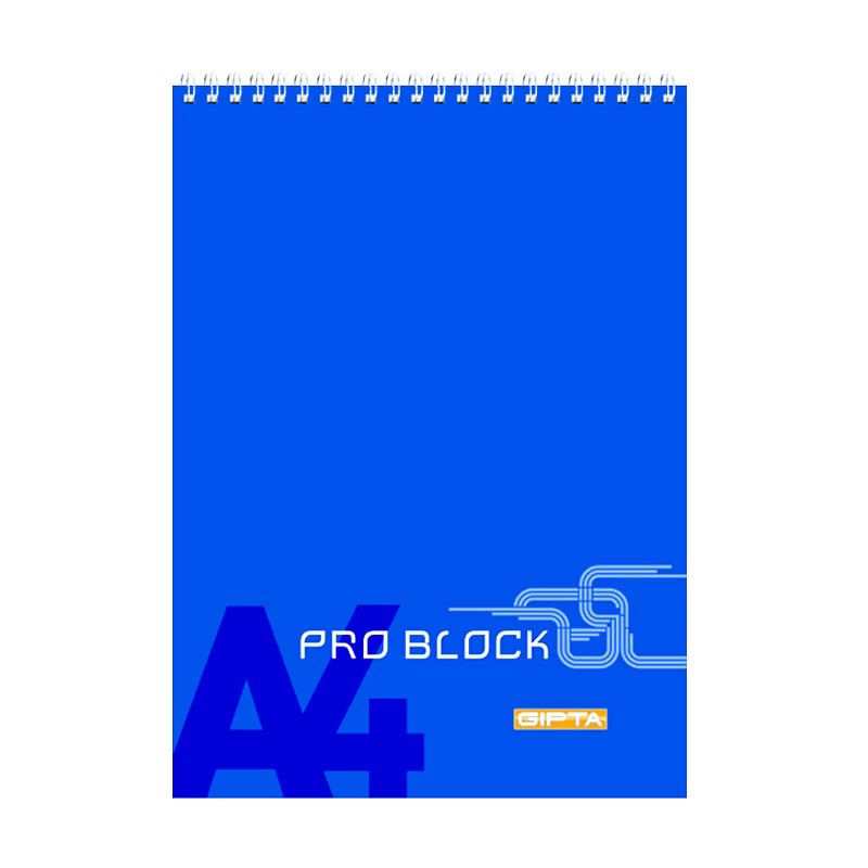 GIPTA PRO-BLOCK SPİRALLİ BLOKNOT A6 KARELİ 40 YAPRAK (1499)