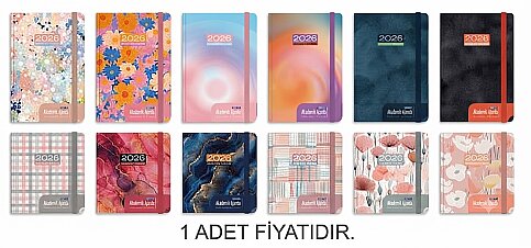 GIPTA 160-PSK HAFTALIK AKADEMİK AJANDA 17x24 (0160PSK-2021) - 1