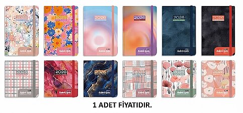 GIPTA 160-PSK HAFTALIK AKADEMİK AJANDA 17x24 (0160PSK-2021) - 1