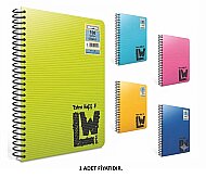 GIPTA 1950 LW EXTRA HAFİF SPİRALLİ DEFTER A4 ÇİZGİLİ 80 YAPRAK (1950000-2011) - GIPTA