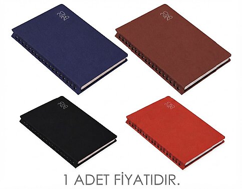 GIPTA 209-FSK FOX DİARY SPİRALLİ GÜNLÜK AJANDA 17x24 TERMO DERİ (0209FSK-2021) - 1