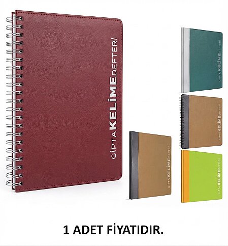 GIPTA 2190 KELİME DEFTERİ A5 DÜZ 56 YAPRAK (2190000-2011) - 1