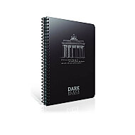 GIPTA 2672 DARK SPİRALLİ SİYAH DEFTER A4 DÜZ 50 YAPRAK (2672000-2011) - GIPTA