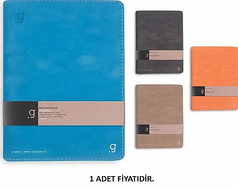 GIPTA 7037 SELECT SPİRALLİ SERT KAPAK DEFTER 17x24 ÇİZGİLİ 120 YAPRAK (7037000-2011) - 1