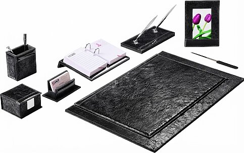 GIPTA 7129 DESKTOP SÜMEN TAKIMI 9 PARÇA SİYAH (7129000-2071) - 1