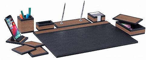 GIPTA 8125 FELİX SÜMEN TAKIMI 9 PARÇA KAHVE-SİYAH (8125000-2071) - 1