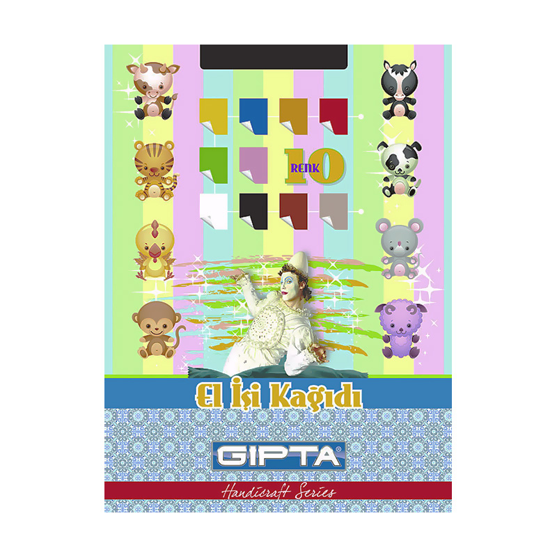 GIPTA 9151000 ELİŞİ KAĞIDI 10LU POŞET