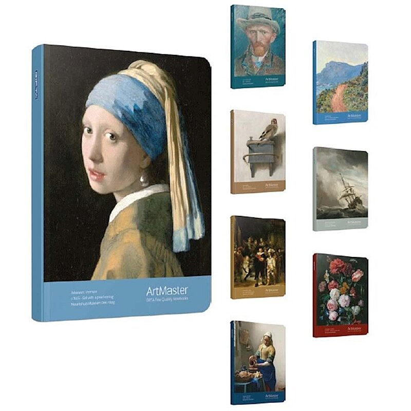 GIPTA 3659 ART MASTER SERT KAPAK DEFTER 17x24 KARELİ 120 YAPRAK (3659000-2011)
