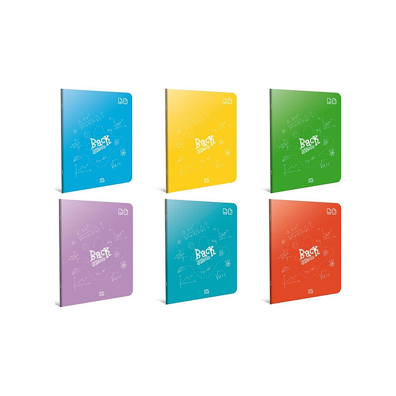 GIPTA 4981 ECO BACK DİKİŞLİ PLASTİK KAPAK DEFTER A4 ÇİZGİLİ 60 YAPRAK (4981000-2011)