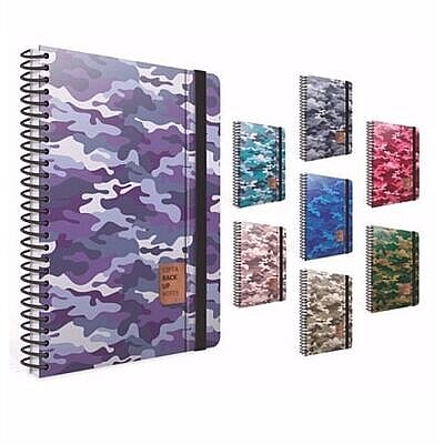 GIPTA 5092 BACKUP NOTES SERT KAPAK DEFTER 13x21 ÇİZGİLİ 120 YAPRAK (5092000-2011)