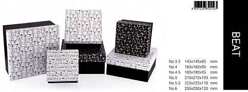 GIPTA BEAT KARE HEDİYELİK KUTU 250x250x120 (BX0103-06) - 1