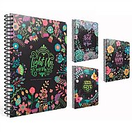 GIPTA 5085 BEST NOTES SPİRALLİ SERT KAPAK DEFTER 17x24 DÜZ 120 YAPRAK (5085000-2011) - GIPTA