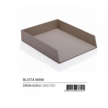 Gıpta Org7501 Blista Mink Evrak Rafı Tekli (Org7501-2161) - 1