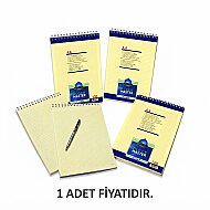 GIPTA 1382 BLOCK MASTER SPİRALLİ BLOKNOT A4 ÇİZGİLİ 100 YAPRAK (1382000-2181) - GIPTA