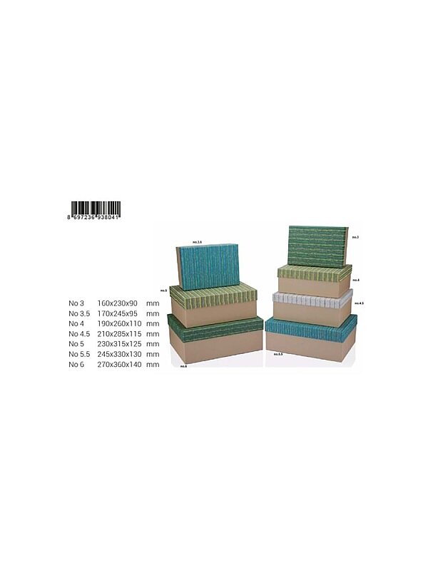 GIPTA BONDY HEDİYELİK KUTU DİKDÖRTGEN 245x330x130 (BX8041-05.5)