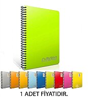 GIPTA 1340 CHROMO SPİRALLİ DEFTER A4 ÇİZGİLİ 120 YAPRAK (1340000-2012) - GIPTA