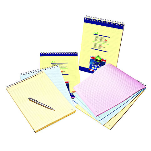 GIPTA 1372 COLOR MASTER SPİRALLİ BLOKNOT A4 ÇİZGİLİ 100 YAPRAK (1372000-2181) - 1