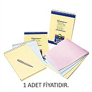 GIPTA 1372 COLOR MASTER SPİRALLİ BLOKNOT A4 ÇİZGİLİ 100 YAPRAK (1372000-2181) - GIPTA