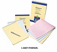 GIPTA 1372 COLOR MASTER SPİRALLİ BLOKNOT A4 ÇİZGİLİ 100 YAPRAK (1372000-2181) - GIPTA