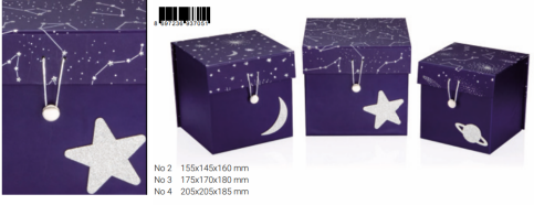 Gıpta Cosmic Dik Hediyelik Kutu 205x205x185 (Bx7051-04) - 1