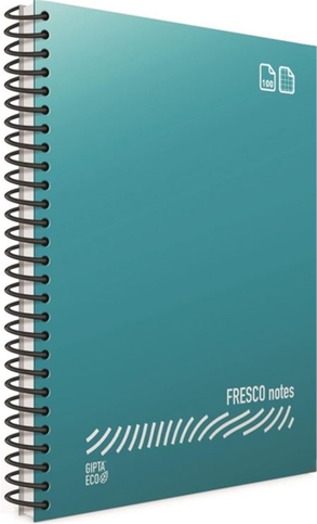 Gıpta 4877 Eco Fresco Spiralli Defter A4 Düz 80 Yaprak (4877000-2011) - 1