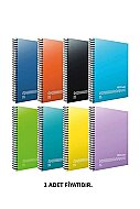 GIPTA 4943 ECO FRESCO SPİRALLİ DEFTER A5 KARELİ 72 YAPRAK (4943000-2011) - GIPTA