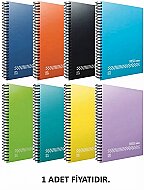 GIPTA 4943 ECO FRESCO SPİRALLİ DEFTER A5 KARELİ 72 YAPRAK (4943000-2011) - GIPTA