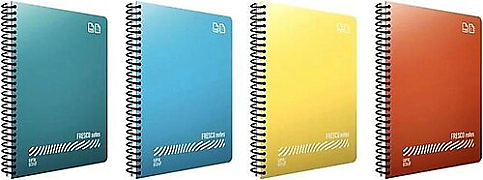 GIPTA 4943 ECO FRESCO SPİRALLİ DEFTER A5 KARELİ 72 YAPRAK (4943000-2011) - 1