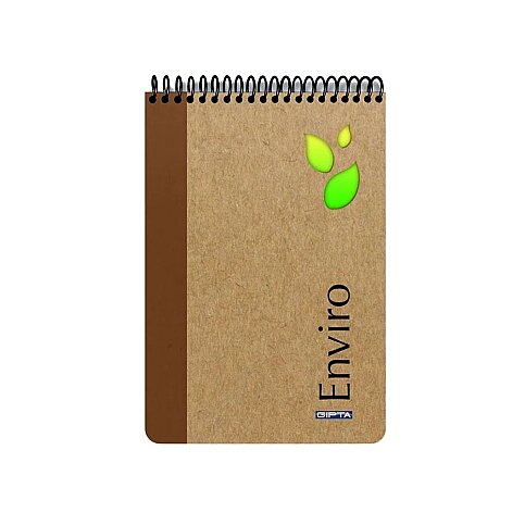 GIPTA 5547 ENVİRO SPİRALLİ BLOKNOT 17x24 DÜZ 100 YAPRAK (5547000-2011) - 1