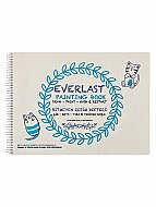 GIPTA 6184 EVERLAST PLASTİK KAPAK BİTMEYEN RESİM DEFTERİ 25x35 4 YAPRAK (6184000-2011) - GIPTA