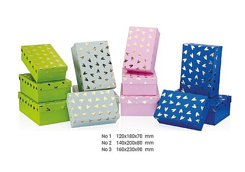 GIPTA FARBE HEDİYELİK KUTU 140x200x80 (BX6770-02) - 1