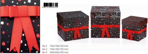 Gıpta Festive Küp Hediyelik Kutu 130x130x135 (Bx6702-02) - 1