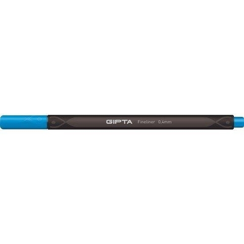 Gıpta Fineliner Keçe Uçlu Kalem 0.4Mm Mavi - 1
