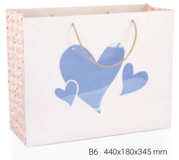 Gıpta Floral Karton Çanta B6 (Bg65660-2071) - 1