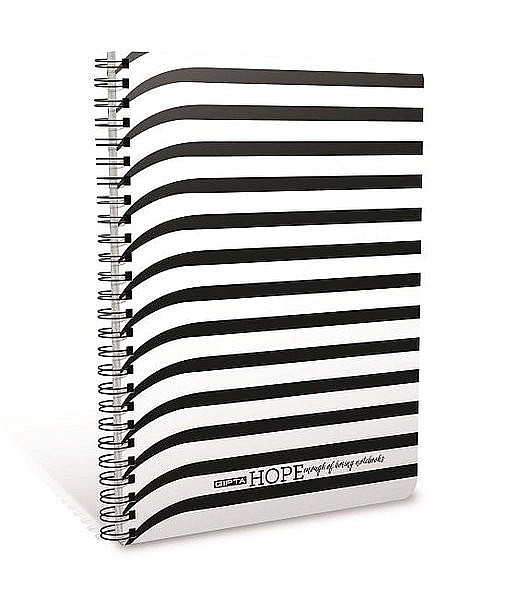 GIPTA 1198 HOPE SPİRALLİ DEFTER A6 ÇİZGİLİ 80 YAPRAK (1198000-2011)
