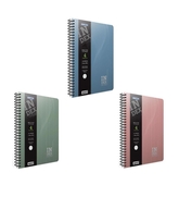 Gıpta İndex Spiralli Sert Kapak Defter 17X24 Kareli 140 Yaprak (4626) - GIPTA