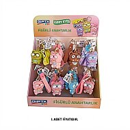 GIPTA K0909 SİLİKON ANAHTARLIK ZİPPY EYES (K090900-5001) - GIPTA