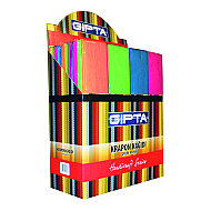 GIPTA 9139 KRAPON KAĞIDI 50x200 10 RENK 200LÜ STAND (9139000-2181) - GIPTA