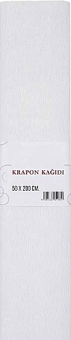 GIPTA 9122 KRAPON KAĞIDI 50x200 BEYAZ (9122000-2181) - 1