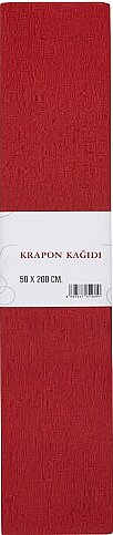 GIPTA 9123 KRAPON KAĞIDI 50x200 KIRMIZI (9123000-2181) - 1