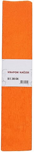 GIPTA 9128 KRAPON KAĞIDI 50x200 TURUNCU (9128000-2181) - 1