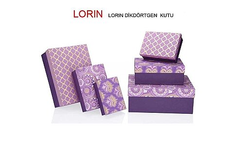 GIPTA LORİN HEDİYELİK KUTU 120x180x70 (BX6719-01) - 1
